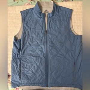SOLDSOLDSOLD!!!  Peter Millar Blue Men's Essex Quilted Jacket/Reversible